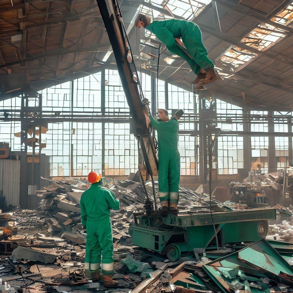 Empresa de retirada de uralita en L'Eliana